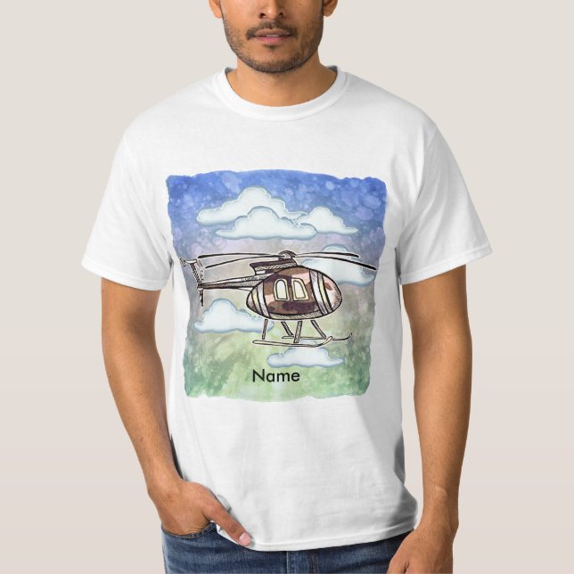 Fast Helicopter  T-Shirt (Front)