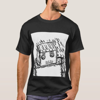Fast Karl the Robot pensive cautious Good looking  T-Shirt