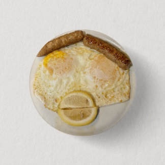 Fast KARL's Face in EGGS 1 Inch Round Button