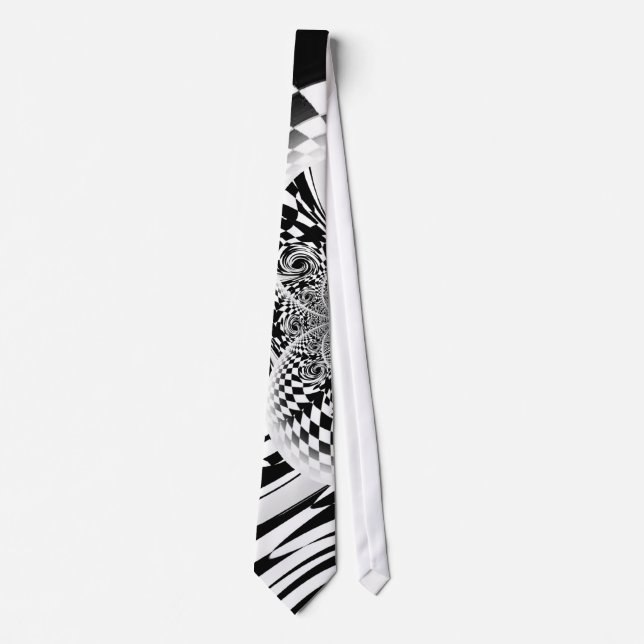 Fast Laps Race Track Tie (Front)