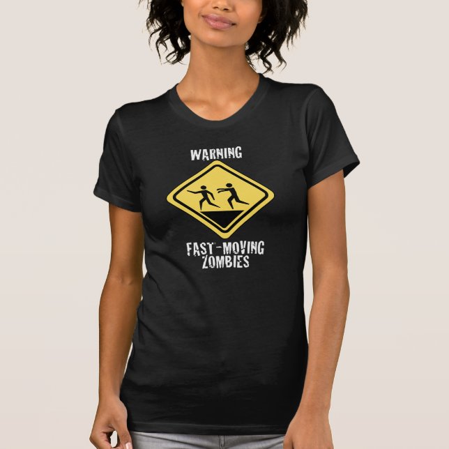 Fast Moving Zombies Women's Shirt (Front)
