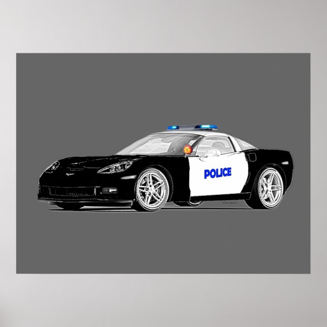 Fast Police Car!! Poster (Front)