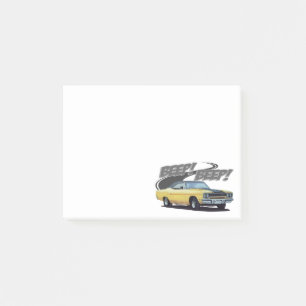 Fast Road Runner Post-it Notes