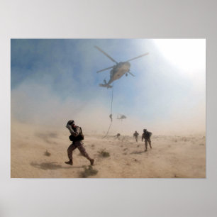 Fast Roping Poster