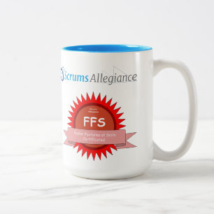Faster Features Caffeine Holster Two-Tone Coffee Mug