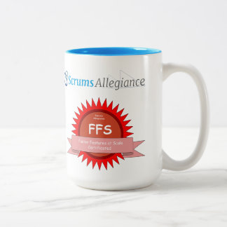 Faster Features Caffeine Holster Two-Tone Coffee Mug