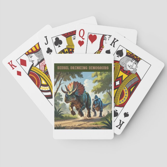 Faster Herbivore Playing Cards (Back)
