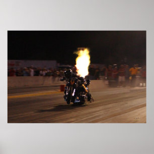 "FASTEST TOP FUEL DRAG BIKE ON THE PLANET POSTER