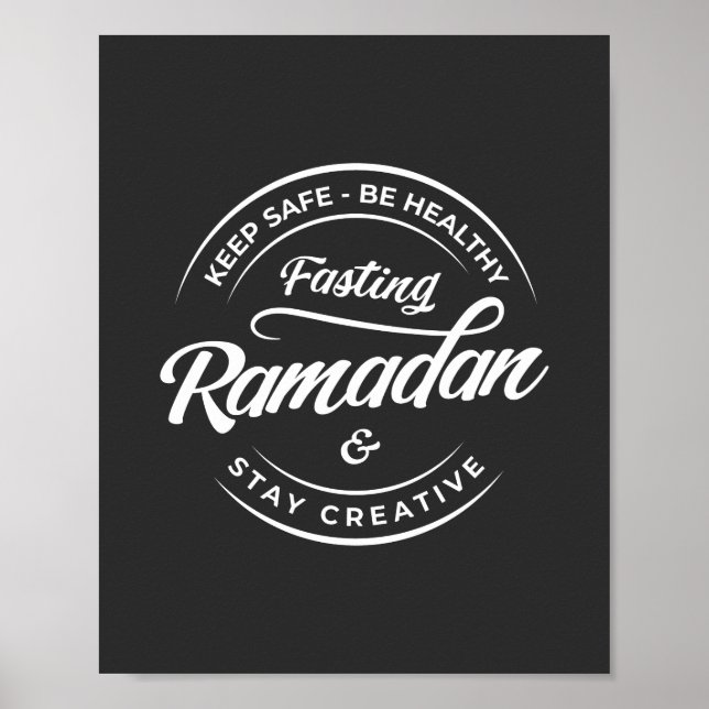 Fasting Ramadan Poster (Front)