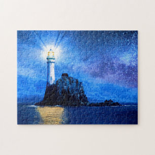 Fastnet Lighthouse - Irish Jigsaw Puzzle
