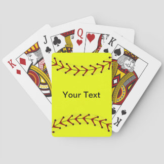 Fastpitch Softball Cartes de jeu