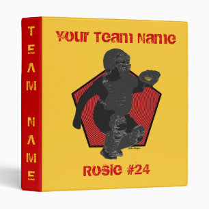 Fastpitch Softball Catcher Binder