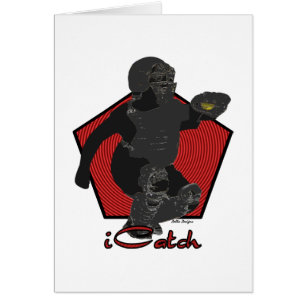 Fastpitch Softball Catcher Card
