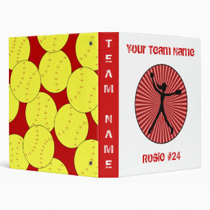 Fastpitch Softball Pitcher Binder