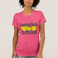 Fastpitch Softball Zebra Style T-shirt