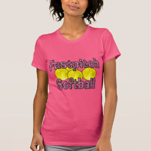 Fastpitch Softball Zebra Style T-shirt