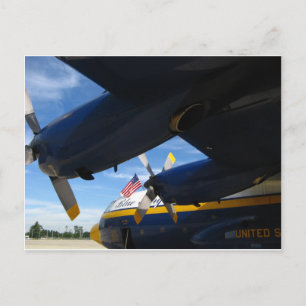 Fat Albert Blue Angels Postcard