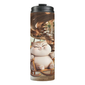 Fat And Sassy Coffee Time Thermal Tumbler