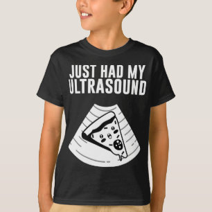 Fat Belly Costume Cute Pizza Just Had My Ultrasoun T-Shirt