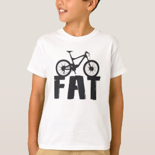 Fat Bike Fat Mountain Bike Biker Biking Love Ride T-Shirt