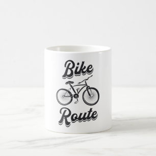 Fat Bike Route Bike Cycling Biker MTB Fatbike Coffee Mug