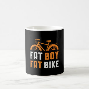 Fat Boy Fat Bike Biker MTB Cycling Biking Fatbike Coffee Mug