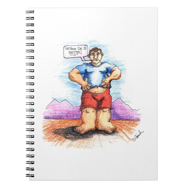 Fat Boy Notebook (Front)