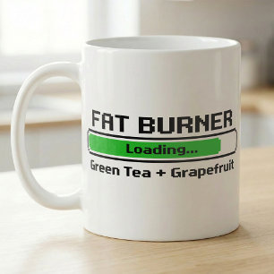 Fat Burner Loading Green Tea Grapefruit Recipe Coffee Mug