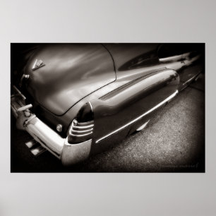 Fat Cadillac Poster Print