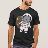 Fat Cat Astronaut In Space