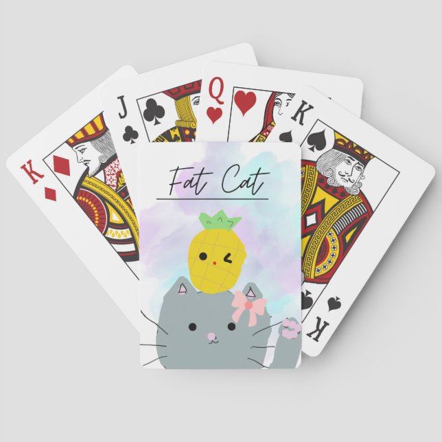 fat cat cards pack (Back)