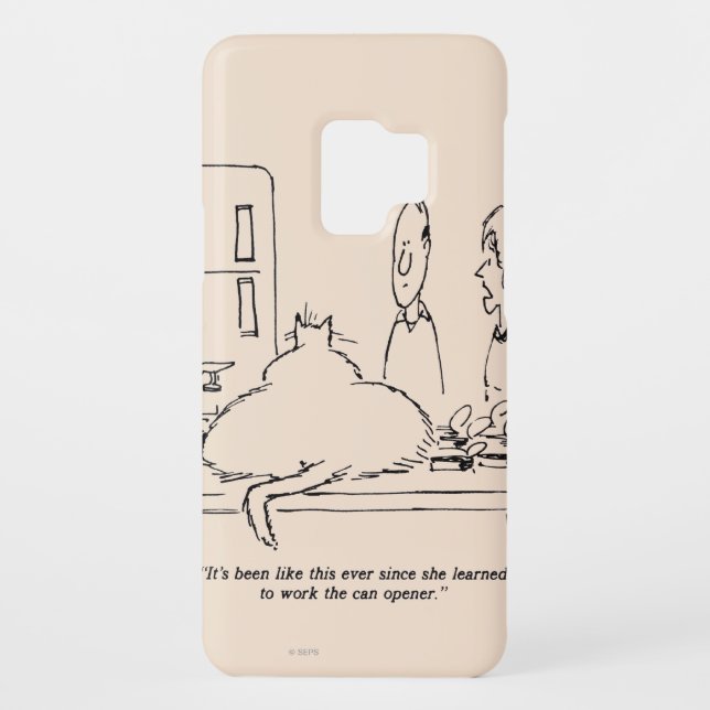 Fat Cat Case-Mate Samsung Galaxy Case (Back)