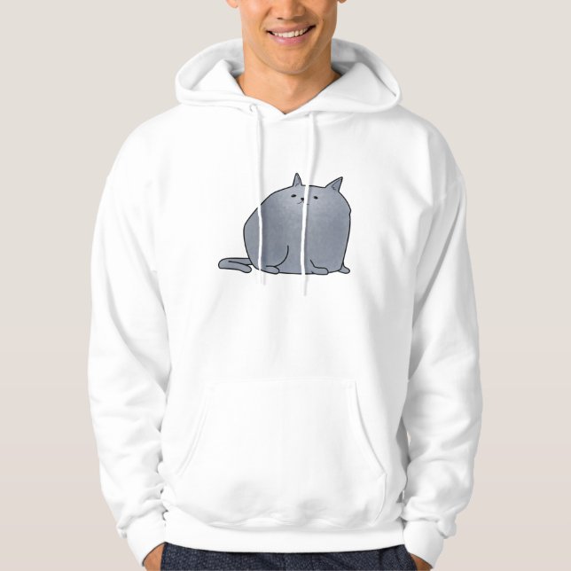fat cat hoodie (Front)