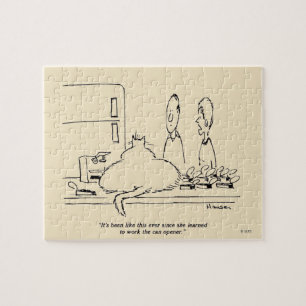 Fat Cat Jigsaw Puzzle