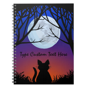 Fat Cat Notebook Personalized Cute Cat Notebook