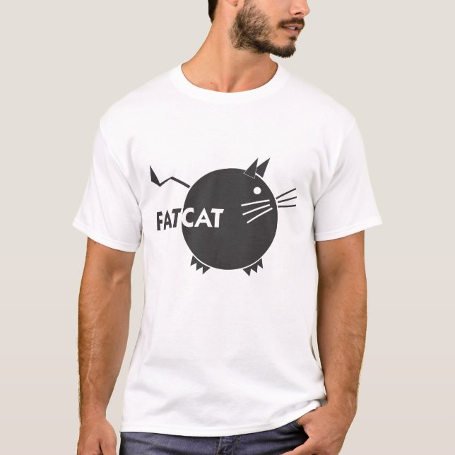 Fat Cat T-Shirt (Front)
