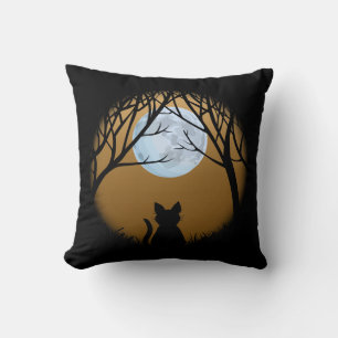 Fat Chat Coussin Fun Amoureux des chats Cadeaux Dé