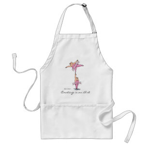 Fat Guys In Pink Tutus Ballet Apron