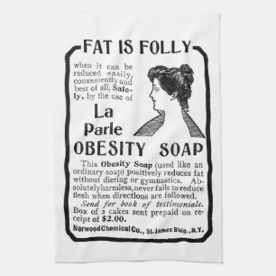 Fat Is Folly Kitchen Towel