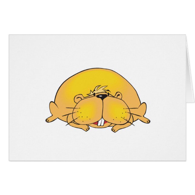 fat lazy hamster (Front Horizontal)