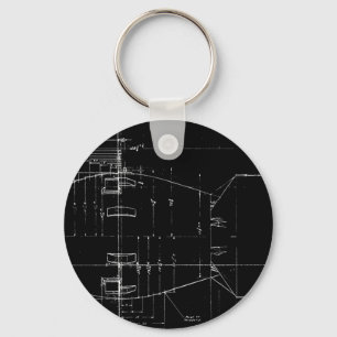 Fat Man atomic bomb Keychain