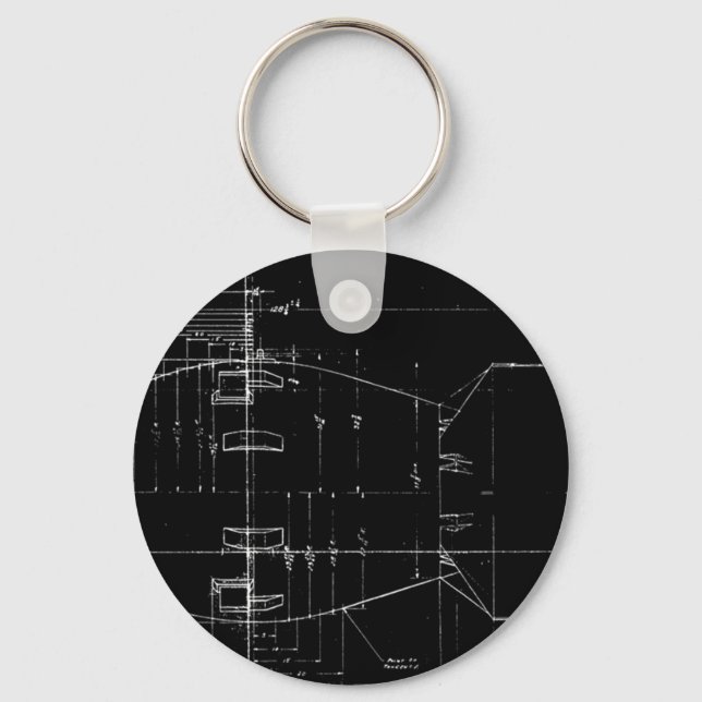 Fat Man atomic bomb Keychain (Front)