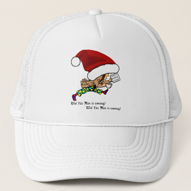 Fat Man (Santa) is Coming! Hat (Front)