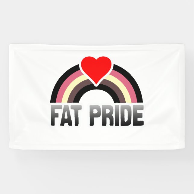 Fat Pride Banner (Horizontal)