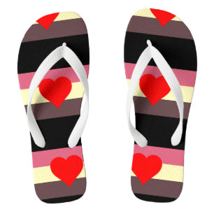 Fat Pride Flip Flops