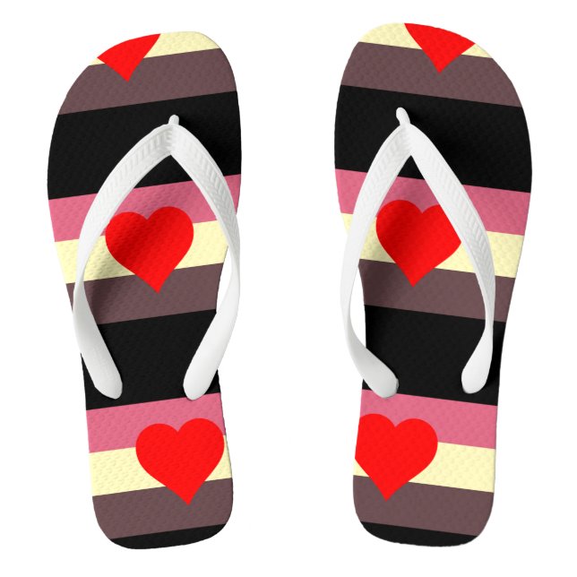 Fat Pride Flip Flops (Footbed)