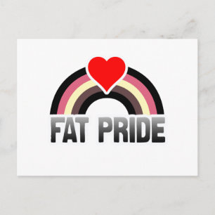 Fat Pride Postcard
