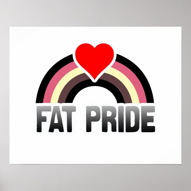 Fat Pride Poster (Front)