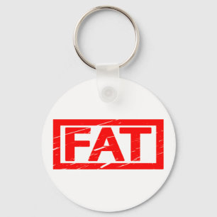 Fat Stamp Keychain