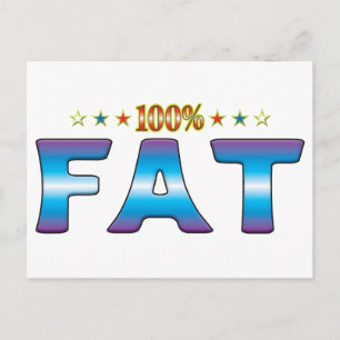 Fat Star Tag v2 Postcard